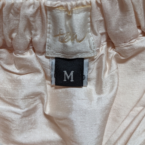 Tea Collection Blush Silk Skirt medium - Picture 7 of 7